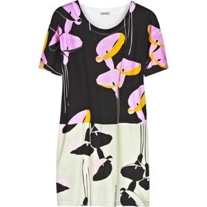 Vintage Miu Miu Iris Print TShirt Dress